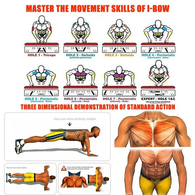 Tabla de Flexiones Portátil